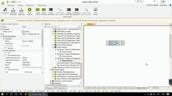 Xiaomi Smart Home integration into Loxone miniserver part III.