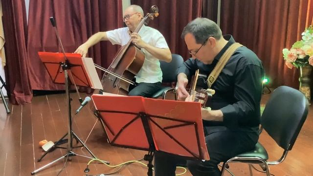 Дуэт «Оранж» Duet Orange Танго Tango В.Филимонов С.Чечеткин виолончель гитара Cello Guitar