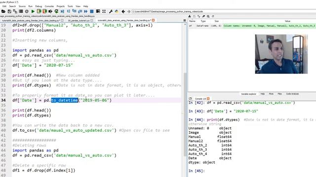 Tutorial 60 - Data analysis using pandas - Handling data смотреть онлайн