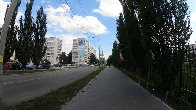 Прогулки по ОМСКУ. ул.ПРОСПЕКТ КОМАРОВА. смотреть онлайн