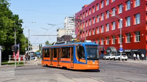 Поездка на трамвае 71-623-02 по маршруту №38 (17.04.2024) №2638. Вагон передан в Смоленск