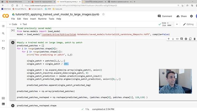Tutorial 120 - Applying trained U-Net model to segment large images смотреть онлайн