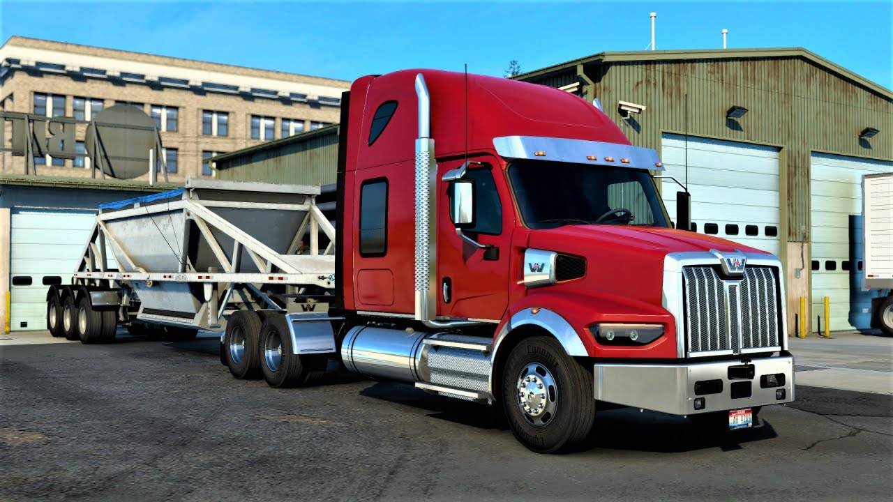 ETS 2 v1.55-Western 49X 72" Sleeper (Мирный-Удачный) РФ смотреть онлайн