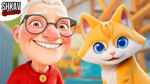 ЧАС ХОРОШЕГО КОТА! БАБУЛЯ ДОВОЛЬНА! 37-40 серии I AM CAT в одном большом видео!