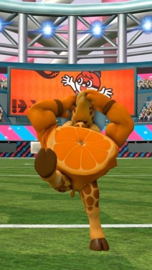 Ганганзели Трулала Бьет Сигма Бой Мячом по Лицу