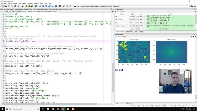 Tutorial 41 - Image filtering using Fourier transform in python смотреть онлайн