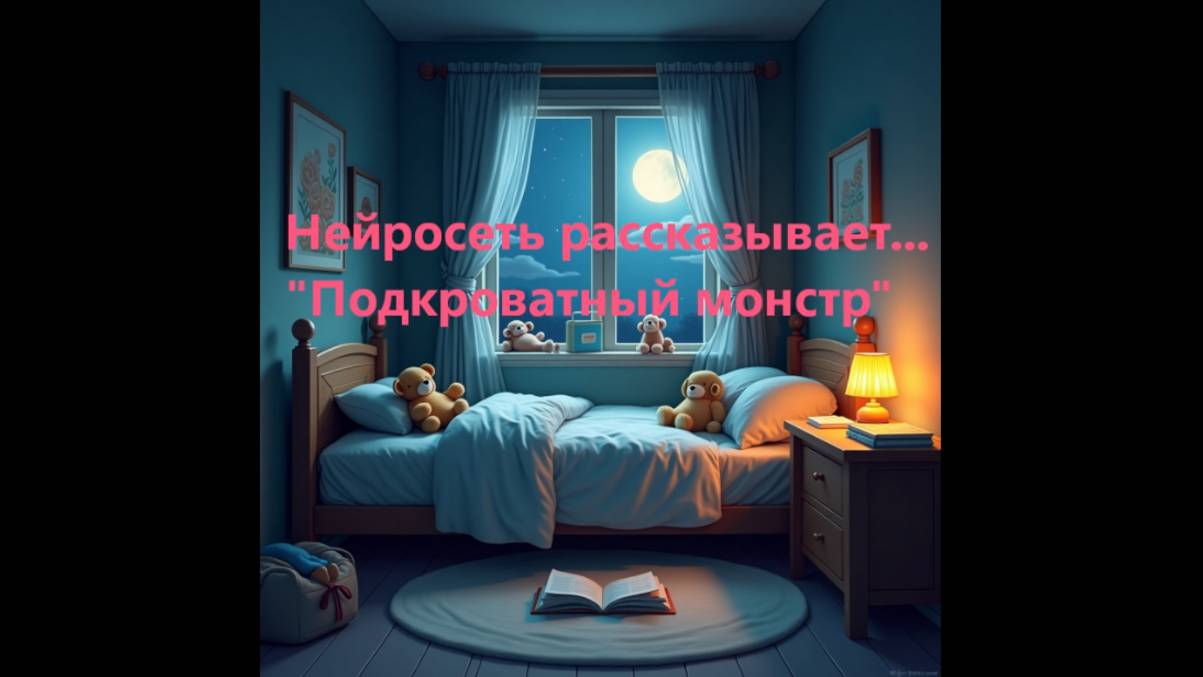 Нейросеть рассказывает... «Подкроватный монстр»