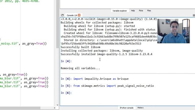 Tutorial 50 - No reference based image quality using BRISQUE (in Python) смотреть онлайн