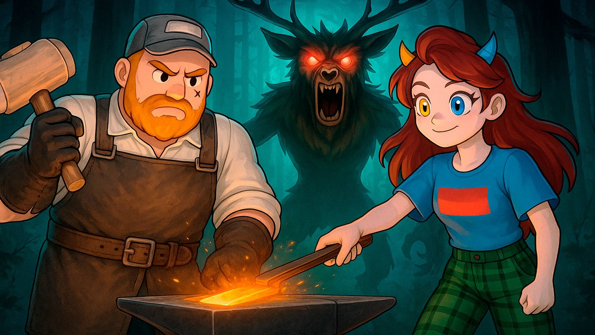 😱99 НОЧЕЙ в ЛЕСУ за КУЗНЕЦА! в 99 Nights in the Forest в Роблокс смотреть онлайн