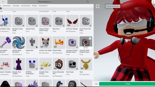 Все БЕСПЛАТНЫЕ вещи роблокс 2023 | All Free Items Roblox 2023 | 92 бесплатные вещи в роблоксе