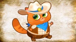 Суровый КОТИК БУБУ #106. Котик Шериф. Мультик ИГРА про котят на канале Игрули TV