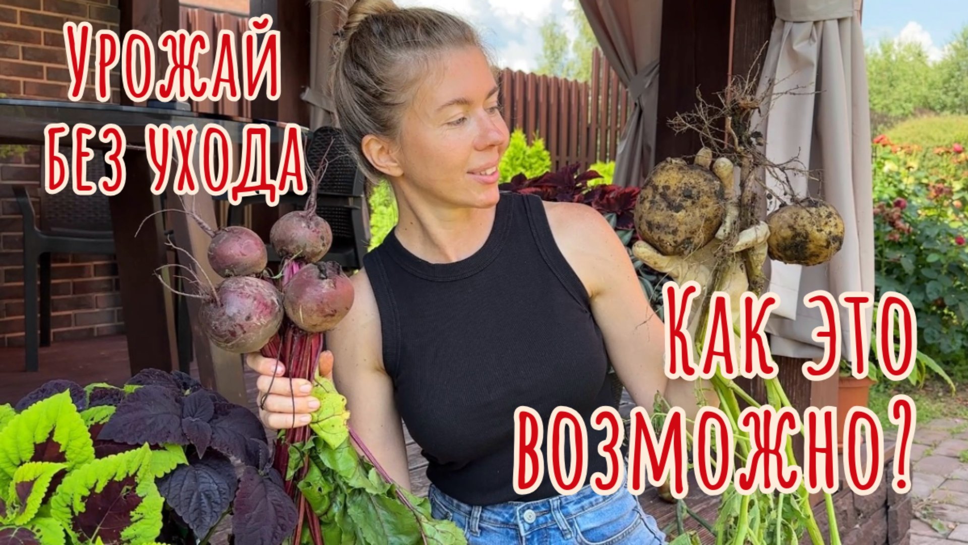 Сделайте это с грядками после уборки урожая. Показываю, что выросло смотреть онлайн