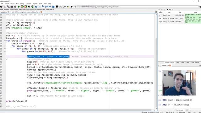 Tutorial 75 - Extracting features for machine learning using Gabor filter banks смотреть онлайн