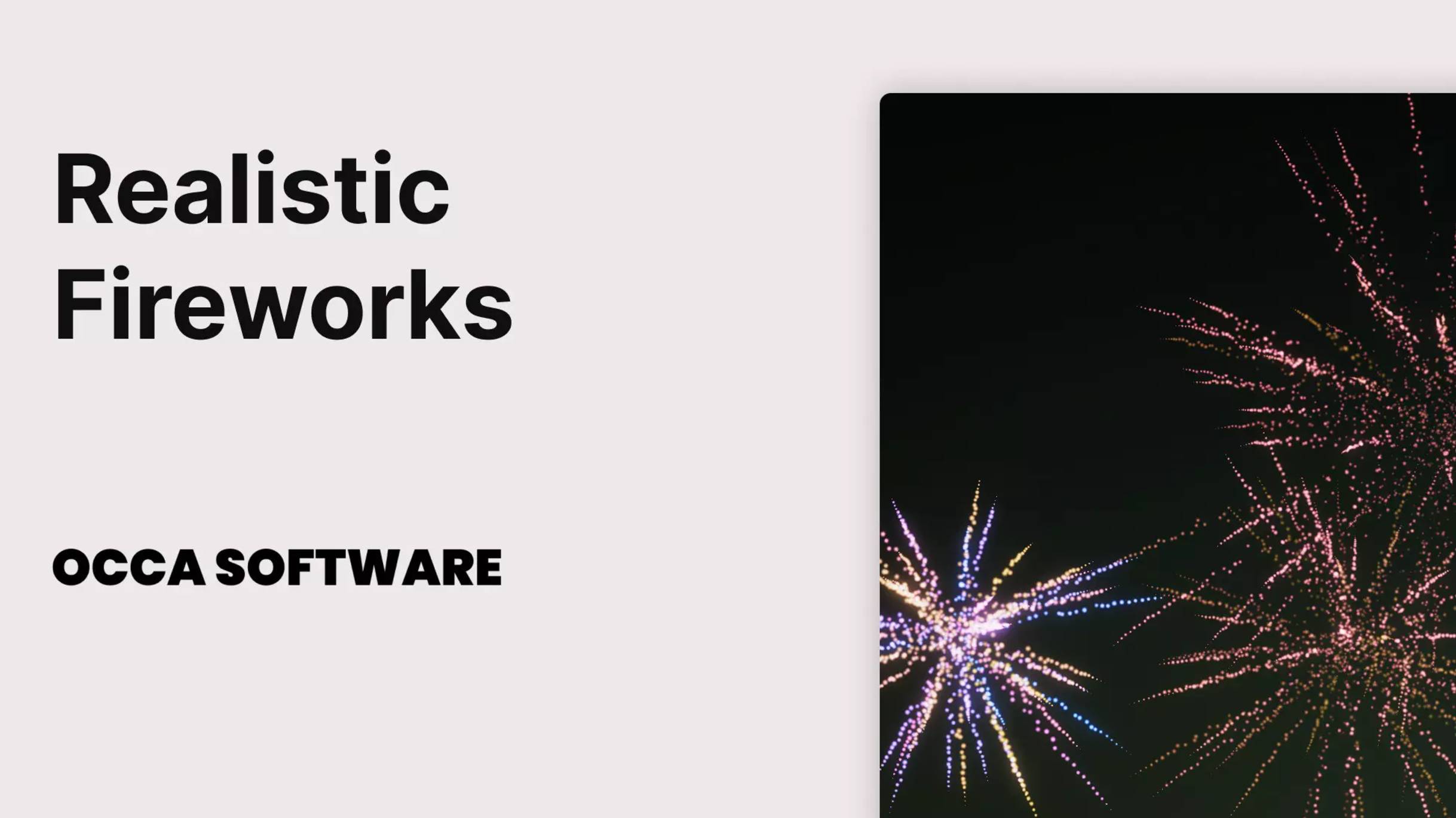 Asset Unity - Fireworks: Realistic Fireworks With VFX Graph