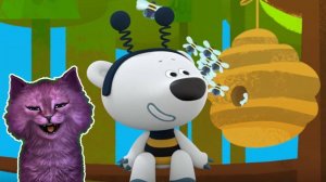 КАК МИШКА УБЕГАЛ ОТ ПЧЕЛОК МИМИМИШКИ КНИЖКИ С ГОВОРЯЩИМ КОТЕНКОМ АБИ ( игра для детей ) Android #242