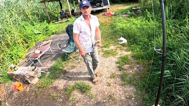 Вторая часть. Река Малевана, клюёт только сазан. 25.07.25. смотреть онлайн