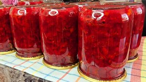 Борщевая заправка на зиму пальчики оближешь