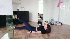 5-МИНУТНАЯ ТРЕНИРОВКА НА ПРЕСС | НАСТЯ МЕЛОМУР