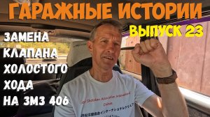 Гаражные истории 23. Замена клапана холостого хода на ЗМЗ 406