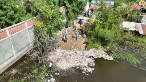 Строительство, засыпка мусором , обзор