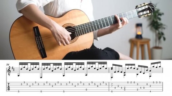 Canon in D (Pachelbel's Canon) ⧸ TAB ⧸sheet music