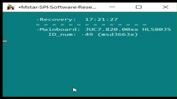 Mstar SPI Software Researcher восстановление дампа