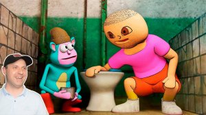 Даша и Животное - Тюрьма (Анимация) Реакция