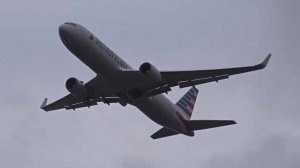 Красивый взлет и посадка пассажирских самолетов