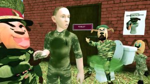 Скулбой Акт 2: Андрей Говночист Армейский - Часть 3 ( Ну чё ты лысый...плаки плаки ? )