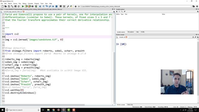 Tutorial 38 - Image filtering in python - Edge detection смотреть онлайн