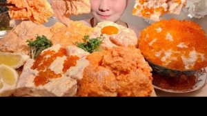 Лосось с майонезом. Асмр азиатский