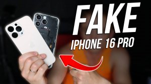 Что внутри у FAKE iPhone 16 Pro Max