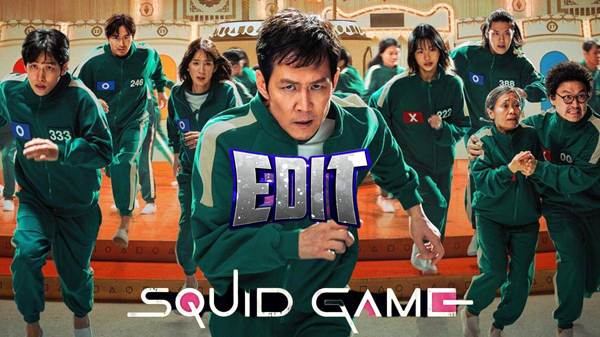 Игра в кальмара edit смотреть онлайн