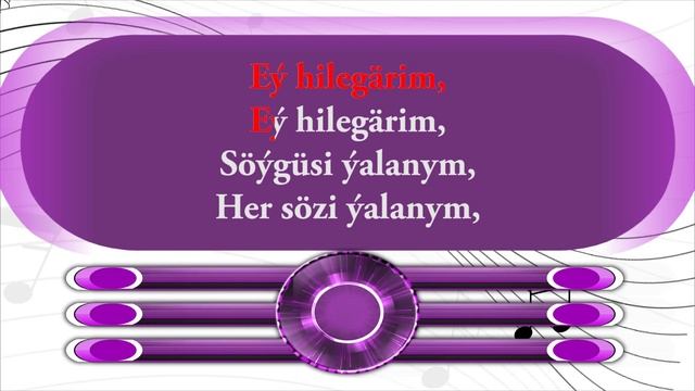 Hangeldi Toýlyýew - Saklamaryn ( Karaoke )