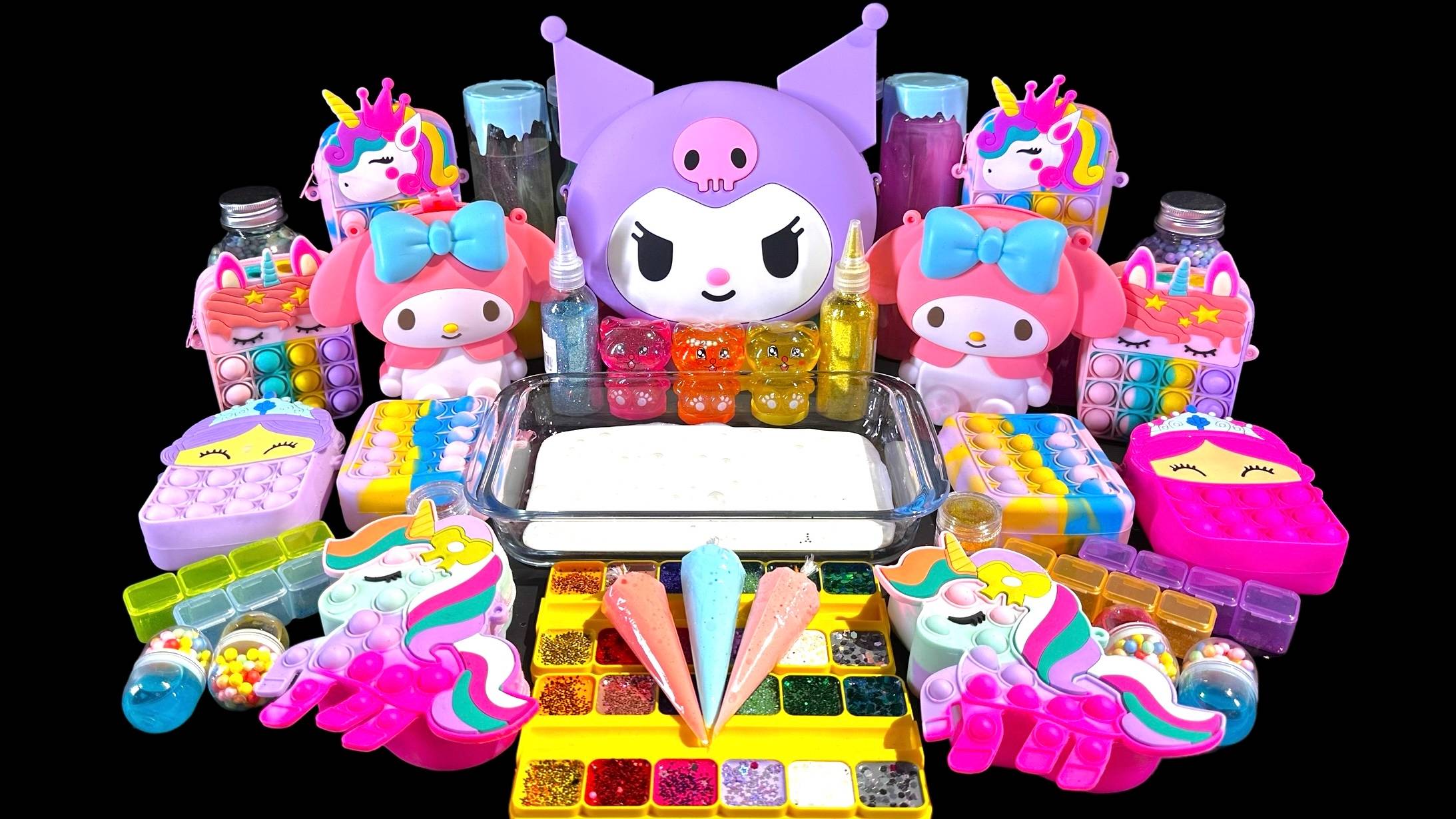 Это самые дерзкие Куроми💜 Смешивают красивые Слаймы ✨💜