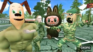 Скулбой Ранувей 2 - Тимоха Армия ( Лабу бу Монстр) анимация # 2 часть