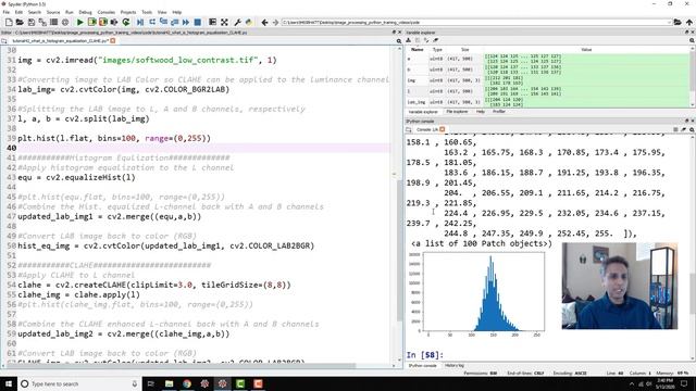 Tutorial 42 - Histogram equalization and contrast limited adaptive histogram equalization (CLAHE) смотреть онлайн