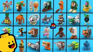 LEGO Итальянские Брейнрот-персонажи