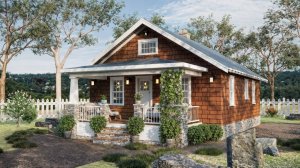 Маленький дом 7х10 м| Экскурсия по уютному дому