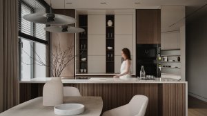 Современная квартира 90 м² для семьи. Вас удивит функционал и эстетика | Мск, дизайн интерьера