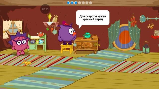 Смешарики прохождение #3.Сборка и готовка