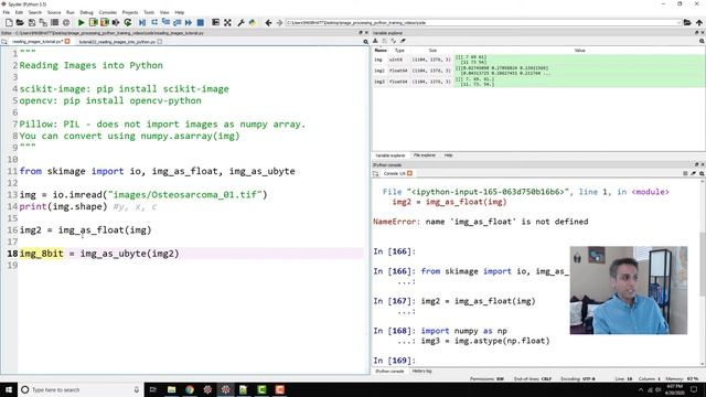 Tutorial 22 - Reading images into Python смотреть онлайн