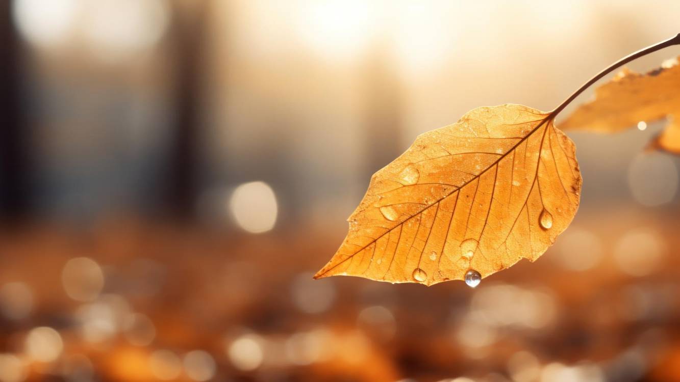 Шаги по осенней листве в лесу. И прогулка в парке. 3 сентября! Дежавю. 🍂