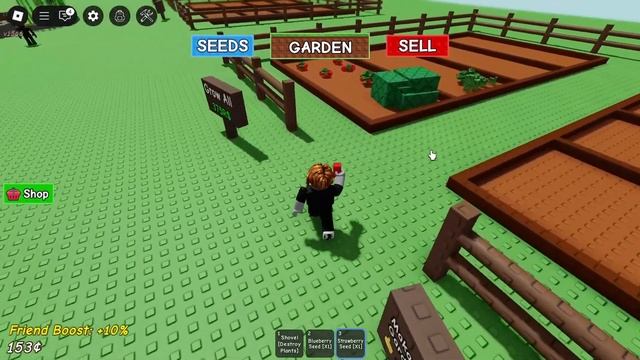 Roblox: превращаем пустырь в цветущий сад!