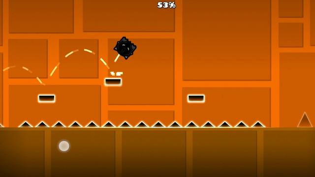 Прохождение Level easy Geometry dash смотреть онлайн