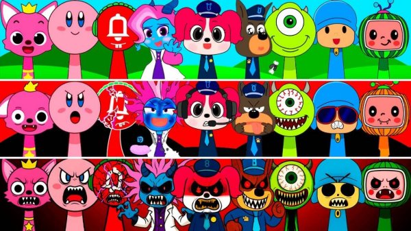 👮 INCREDIBOX SPRUNKI | SHERIFF OC PHASES 1-3 – ПОЛНАЯ ИСТОРИЯ! 🎬