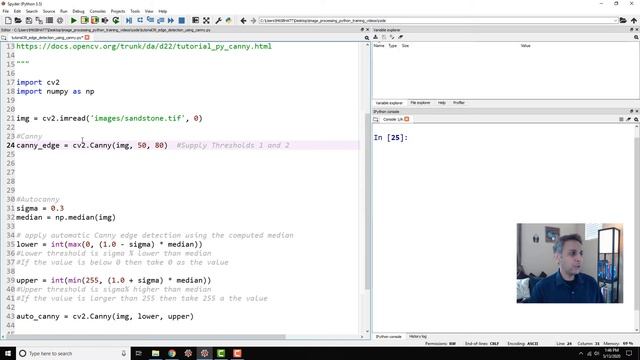 Tutorial 39 - Image filtering in python - Edge detection using Canny смотреть онлайн