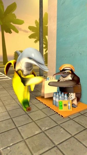 Бананита Дольфинита Купилась на Трюк Сигма Бой с Водой