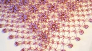 Шикарная шаль крючком. Подробный мастер-класс