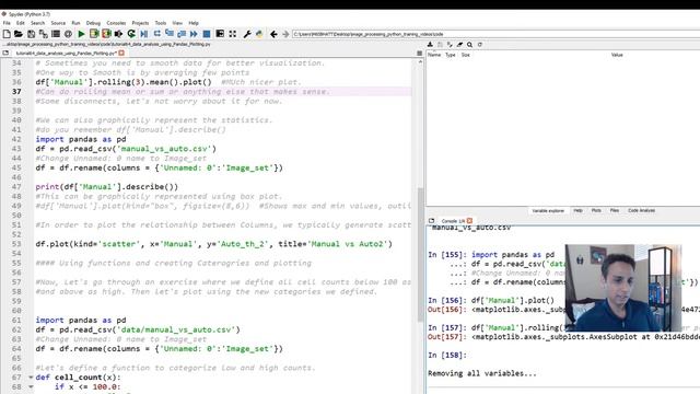 Tutorial 64 - Data analysis using pandas - Basic plotting смотреть онлайн